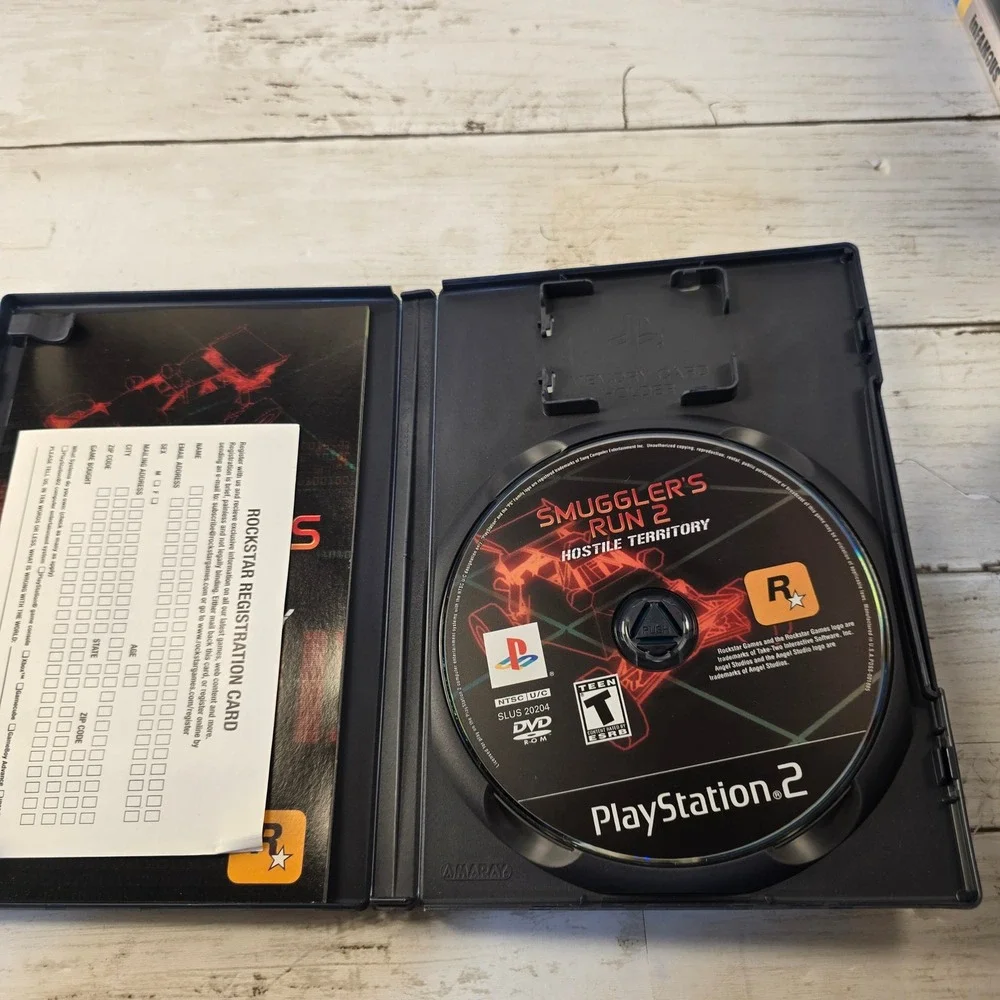 Smugglers Run 2 Hostile Territory Sony PlayStation 2 PS2 Rockstar Games CIB